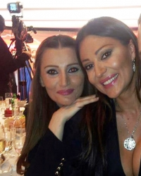Svetlana Ražnatović i Mira Škorić