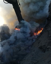 Požar u ibarskim rudnicima