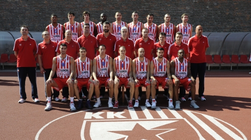 Košarkaši Zvezde Promocija tima 2012-13