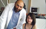 Anita sa doktorom u bolnici u Austriji