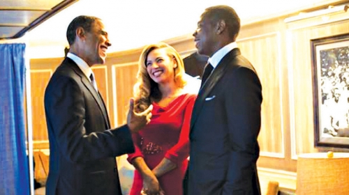Porodični prijatelji se pomažu u kampanji: Barak Obama sa Džej Zijem i Bijonse
