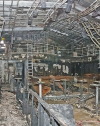 Klub „Kontrast“ posle požara