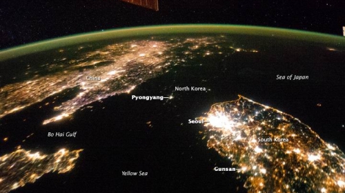 Severna Koreja noću ne pali svetlo