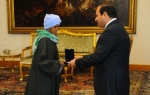 Sisa Abu Dauh sa egipatskim predsednikom Abdelom Fatahom el Sisijem