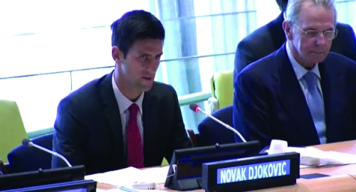 Novak govorio u Ujedinjenim Nacijama