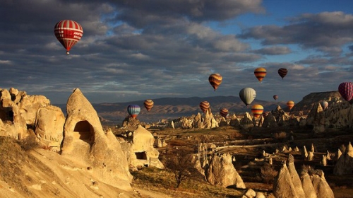 Kapadokija iz balona
