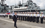 Smotra dela Crnomorske flote u Novorosijsku:  Vladimir Putin