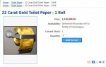 zlatni toalet papir
