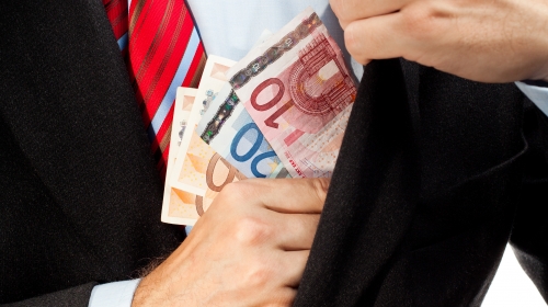 korupcija mito novac pare evri evro podmićivanje