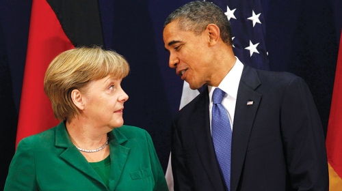 A bili su kul  prijatelji: Angela  Merkel i Barak  Obama