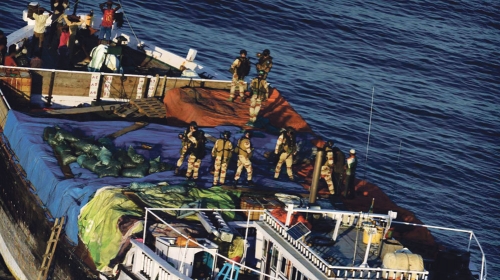 Poslednja akcija izvedena je 18. januara, kada su uhapšeni  pirati koji su dan  ranije napali tanker koji je prenosio naftu