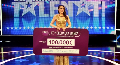 Katarina Kovačević u finalu "Ja imam talenat" | Foto: 