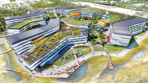 Devet zgrada u obliku bumeranga: Futuristički izgled novog sedišta „Gugla“