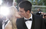 Srećan par:  Jelena i Novak