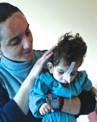 Ostavljene da se  same snalaze:  Danijela Durmić  sa ćerkom Isidorom