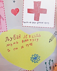 Potresne  poruke naših  mališana