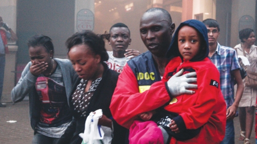 Spasavanje dece iz tržnog centra „Vestgejt“