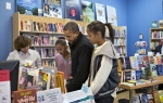 Barak Obama u knjižari