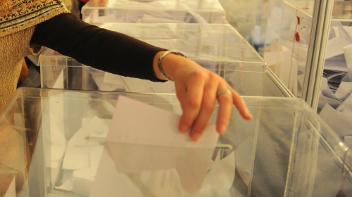 Glasanje na izbornoj skupštini DS / Foto: Oliver Bunić