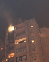 Požar u soliteru, Niš