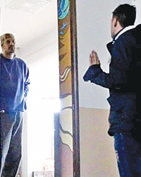 Prva fotografija  Dejana Koturovića  po izlasku iz  zatvora