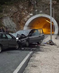Saobraćajna nesreća kod tunela Ivica | Foto: Vijesti