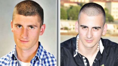 Upali u vir: Bojan Jovanović (18) i Miloš Bešević (18)