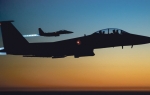 Američki avioni  tipa F 15 vraćaju  se iz misije nad  Sirijom