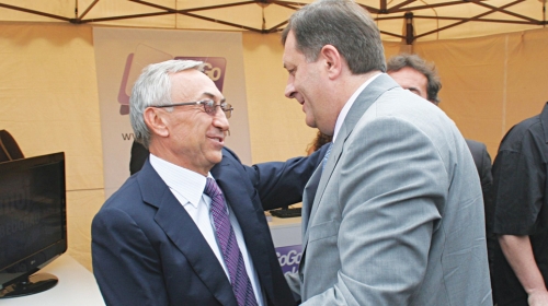 Razgovarali dan pred hapšenje: Mišković i Dodik