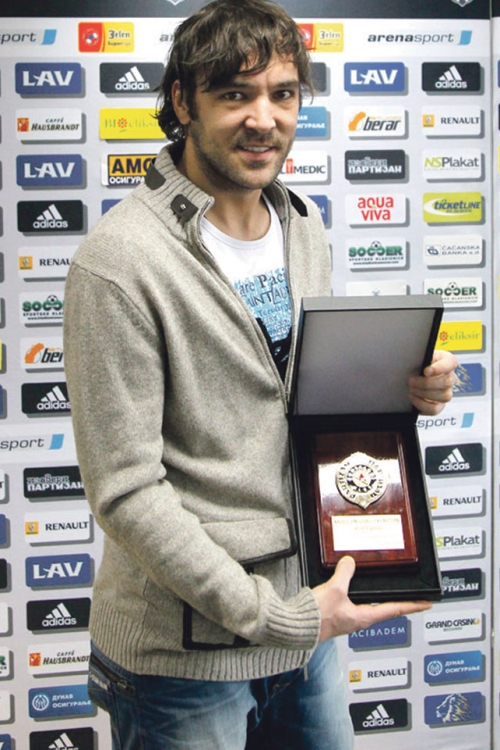 Najbolji u 2013. po izboru navijača Partizana