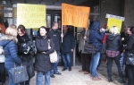 Protest prosvetnih radnika u Kruševcu