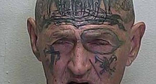 Kriminalci sa glupavim tetovažama | Foto: Policijska arhiva | Foto: 