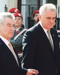 Predsednik Srbije  juče u Beču