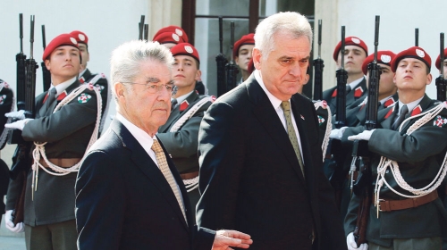 Predsednik Srbije  juče u Beču
