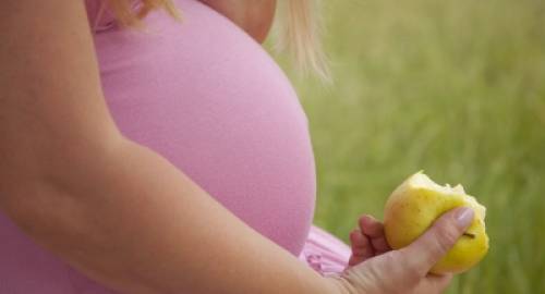 trudnica i jabuka