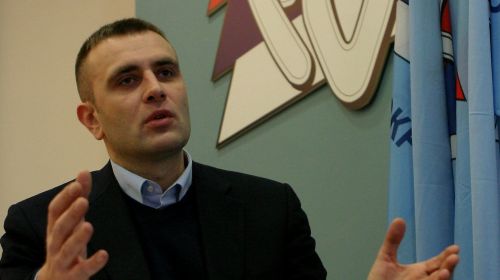 Aleksandar Jugović, šef poslaničkog kluba SPO-DHSS