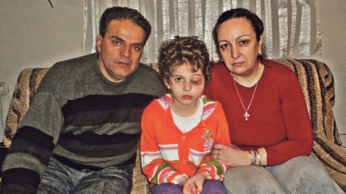 Nada za bolji život:  Anastasija sa roditeljima