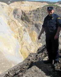 Obezbeđenje RTB Bor na mestu incidenta