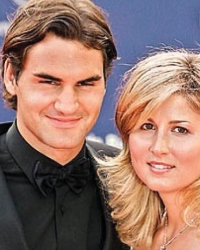 Rodžer Federer i Mirka Vavrinec