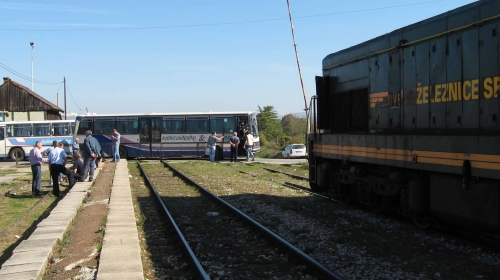 Blokada pruge u Kragujevcu