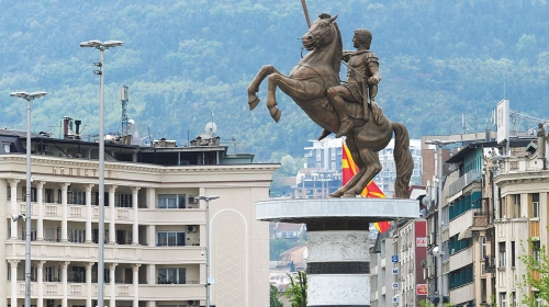 Konačno stiže  ambasador iz Srbije:  Centar Skoplja