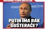 Putin ima rak  gušterače?
