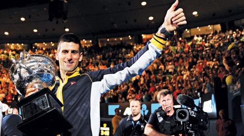 Baš ga briga  za konkurenciju:  Novak Đoković