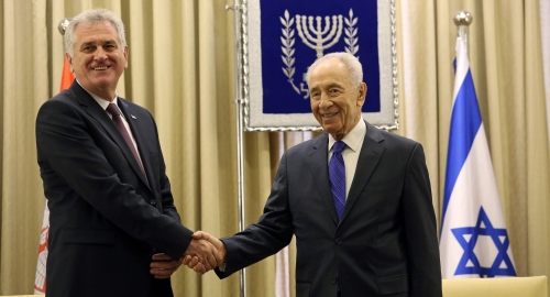Tomislav Nikolić i Šimon Peres