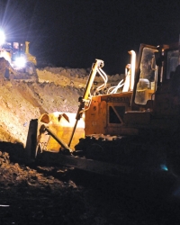 Buldožeri rade na sanaciji: „Kolubara“