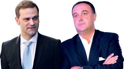 Borko  Stefanović i Zoran Babić