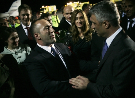 Doček Ramuša Haradinaja u Prištini / Foto: AP i Reuters