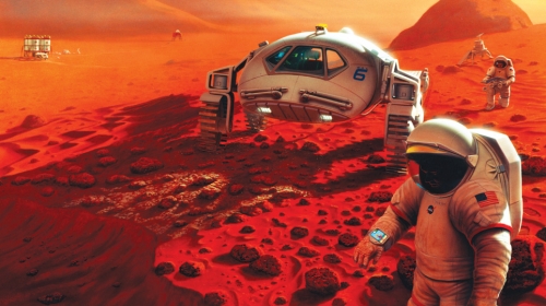 Da li će ovako izgledati  ljudske naseobine  na Marsu
