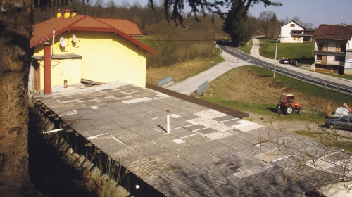 „Obnovljeni“ krov na Kunićevoj kući