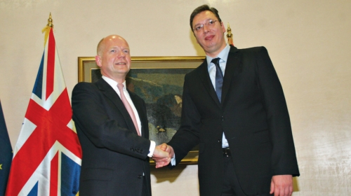 EU očekuje napredak  na terenu: Hejg i Vučić